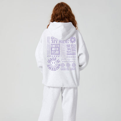 Jesus Is Amazing Christian Premium Fleece Hoodie Set