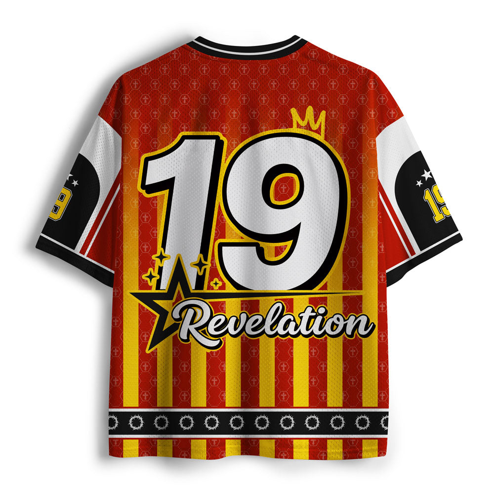 Jesus Is King Christian Mesh Jersey