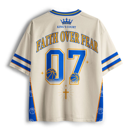 Jesus Is King Christian Mesh Jersey