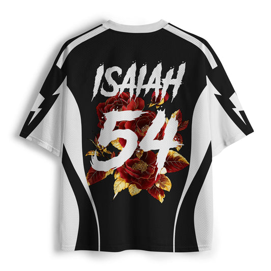 Jesus Is King Christian Mesh Jersey