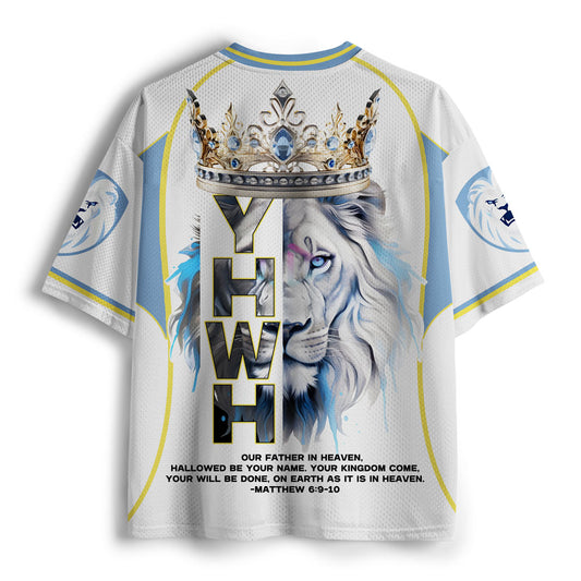 Jesus Is King Christian Mesh Jersey