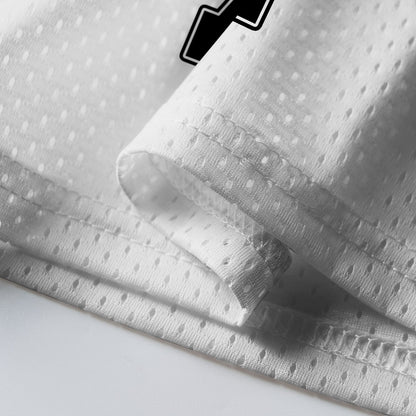 Jesus Is King Christian White Mesh Jersey