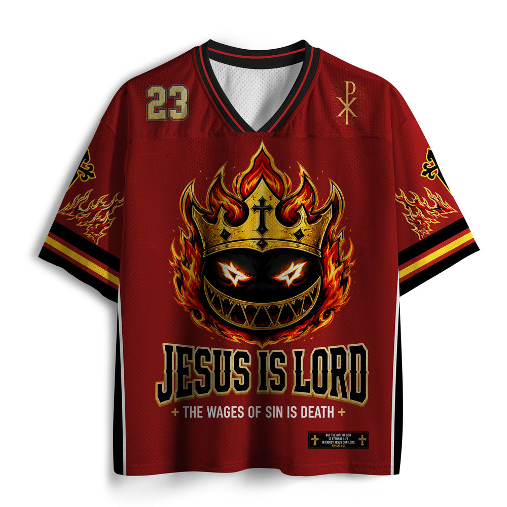 Jesus Is Lord Christian Mesh Jersey