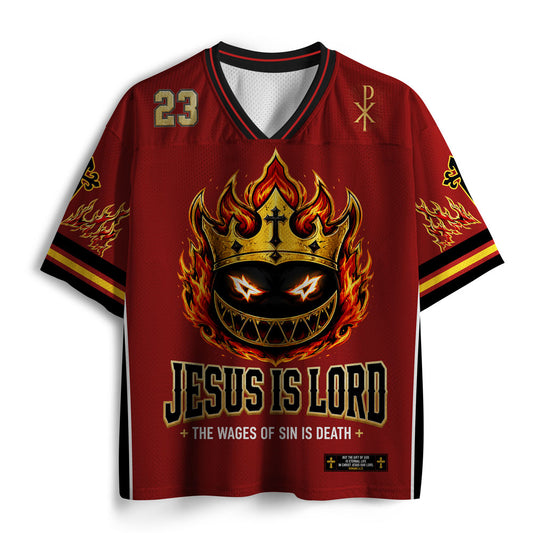 Jesus Is Lord Christian Mesh Jersey
