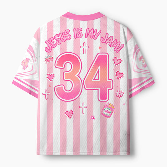 Jesus Is My Jam Christian Mesh Jersey
