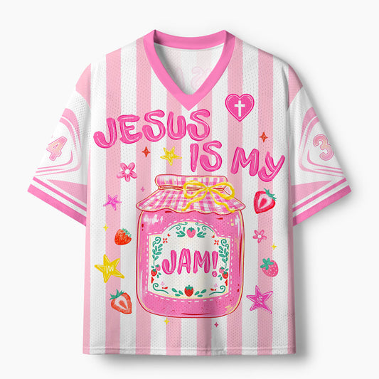 Jesus Is My Jam Christian Mesh Jersey