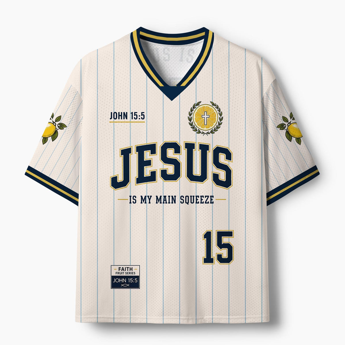 Jesus Is My Squeeze Christian Mesh Jersey