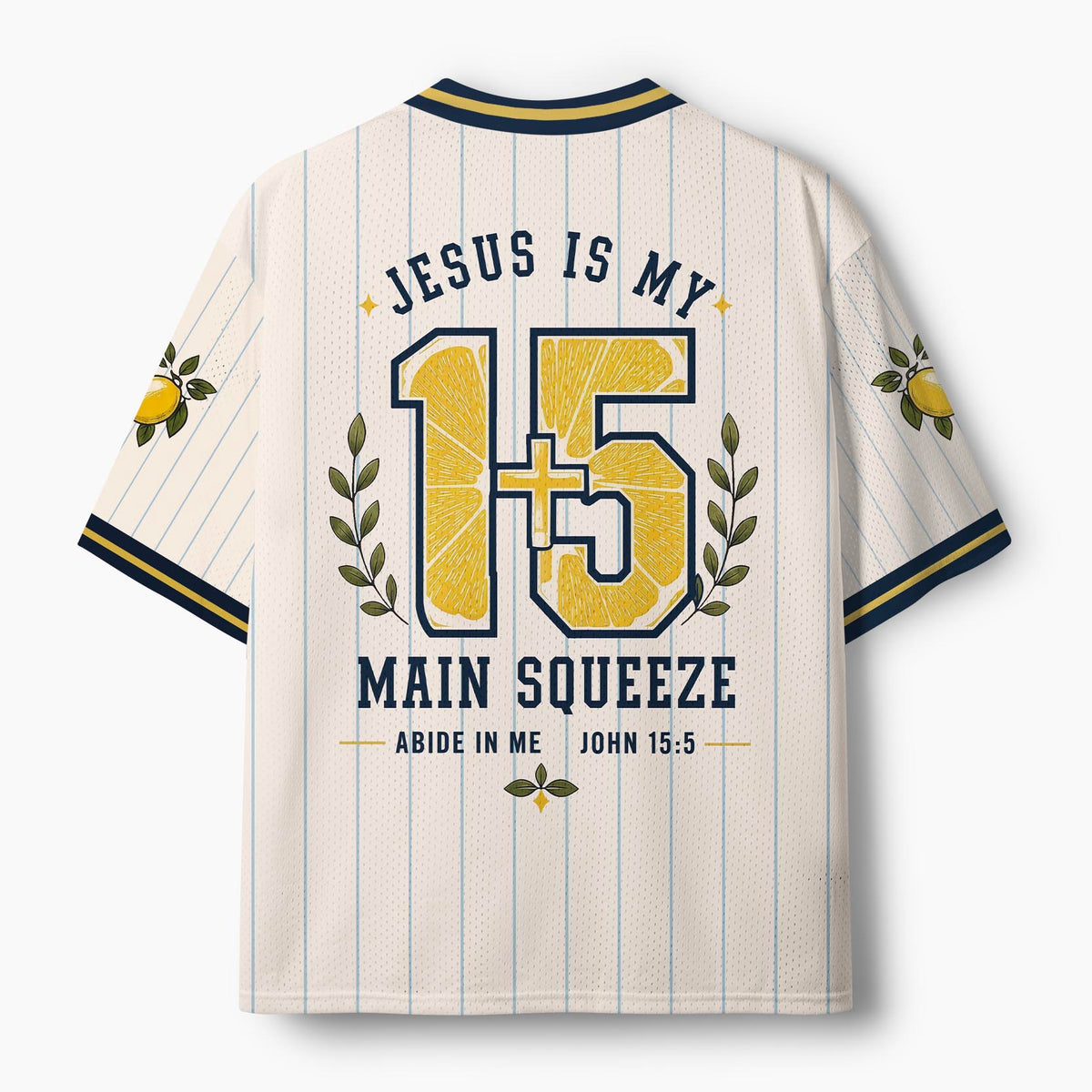 Jesus Is My Squeeze Christian Mesh Jersey
