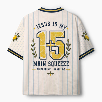 Jesus Is My Squeeze Christian Mesh Jersey
