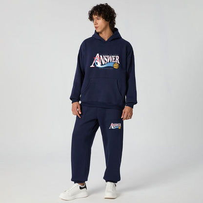 Jesus Is The Answer Christian Premium Fleece Hoodie Set