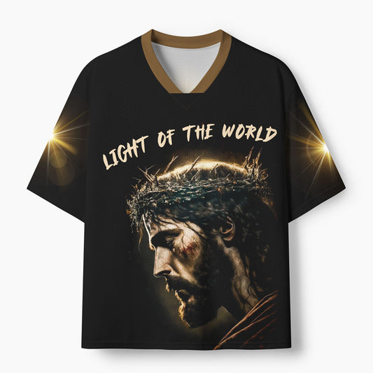 Jesus Light Of The World Christian Mesh Jersey
