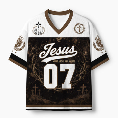 Jesus Name Above All Name Christian Mesh Jersey