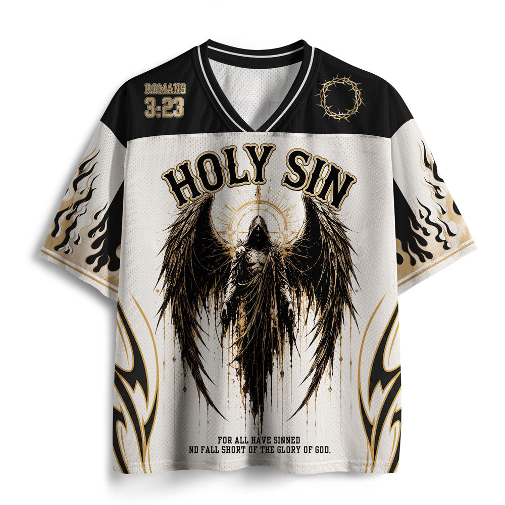 Jesus Saves Christian Mesh Jersey