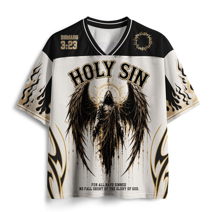 Jesus Saves Christian Mesh Jersey