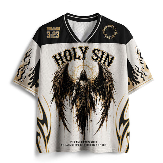 Jesus Saves Christian Mesh Jersey