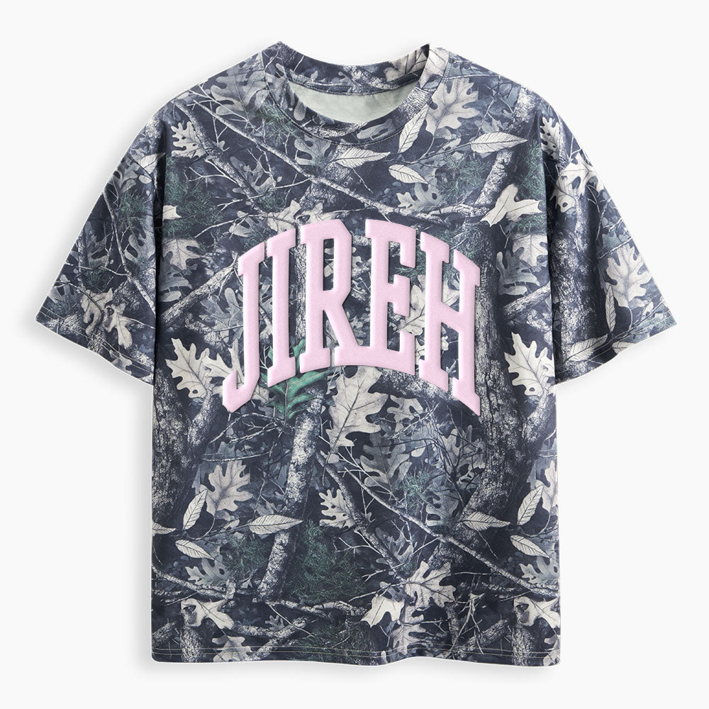 Jireh Christian Puff Printed Camo T-Shirt