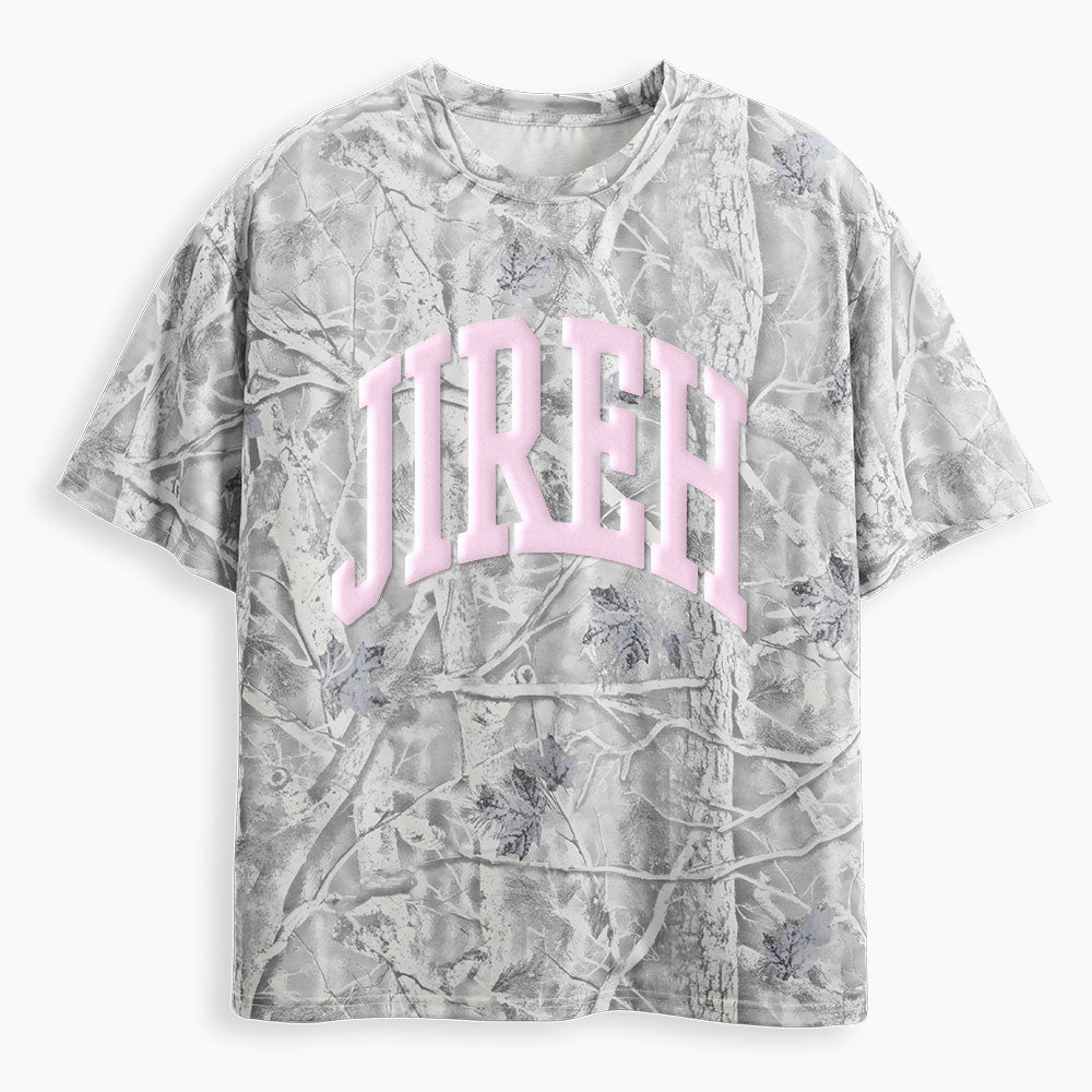 Jireh Christian Puff Printed Camo T-Shirt