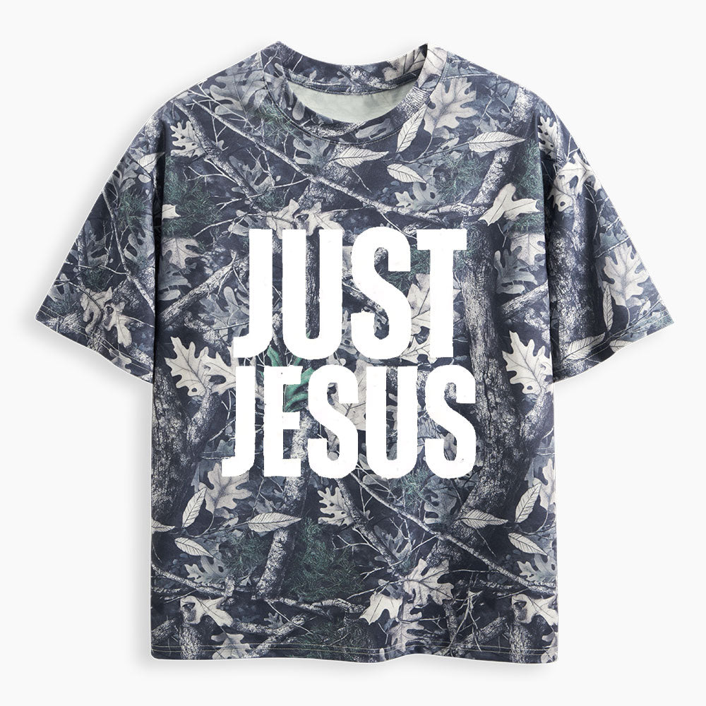 Just Jesus Christian Camo T-Shirt