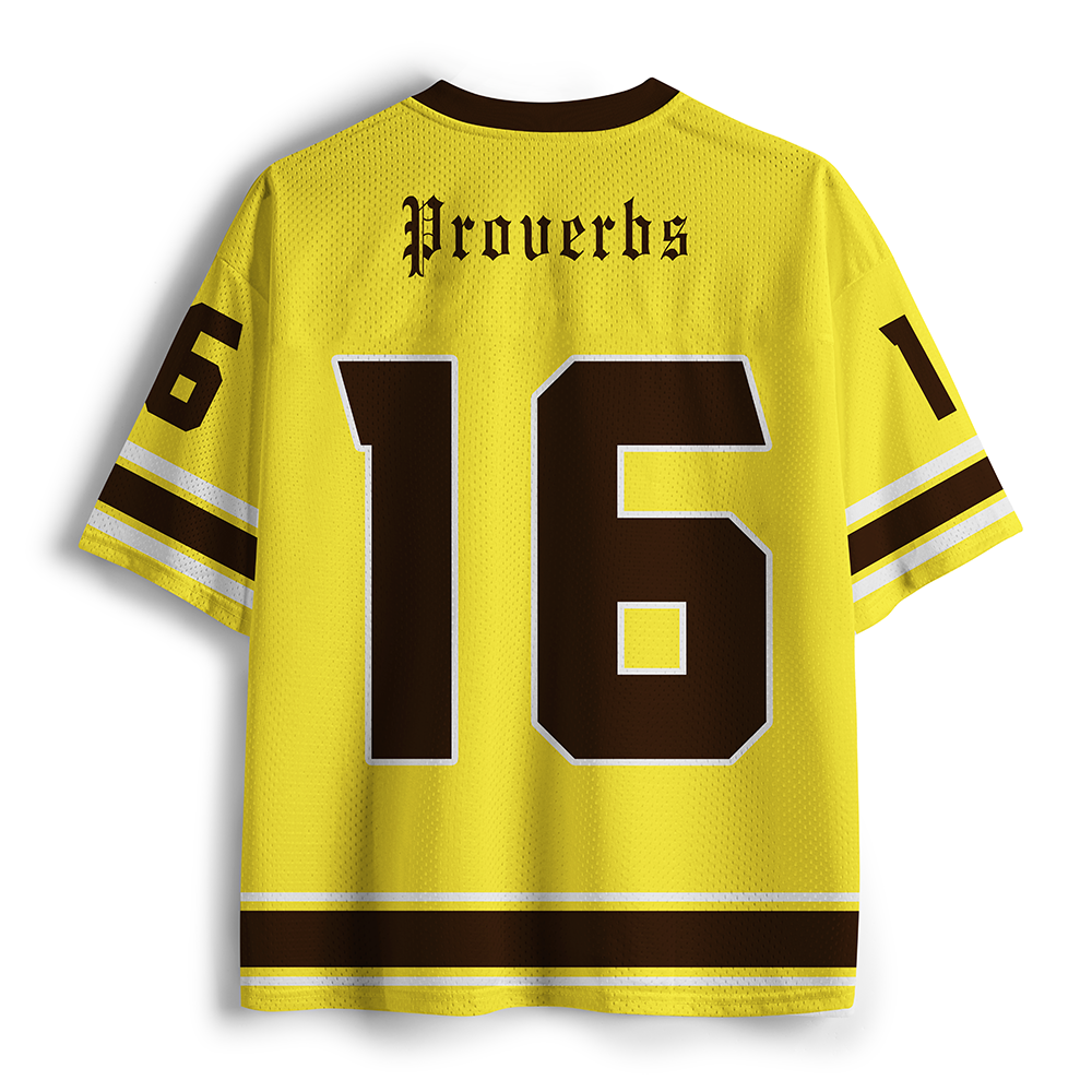 Kind Words Are Like Honey Christian Mesh Jersey