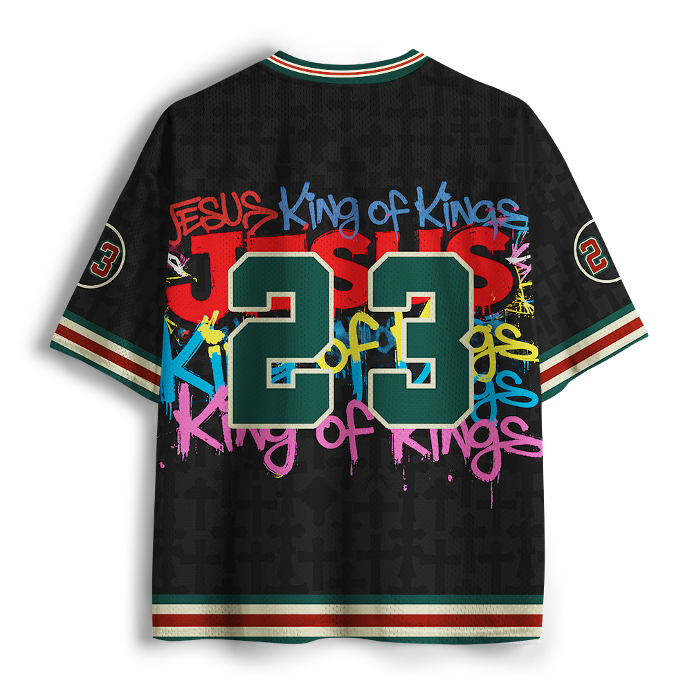 King Of Kings Christian Mesh Jersey