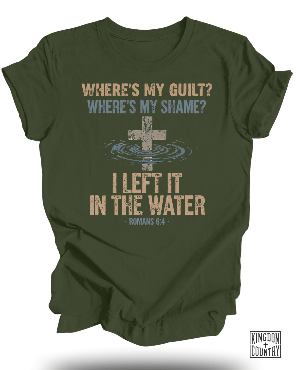 No Guilt No Shame - Left It In The Water T-Shirt