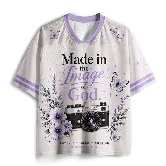 Made In The Image Of God Christian Mesh Jersey
