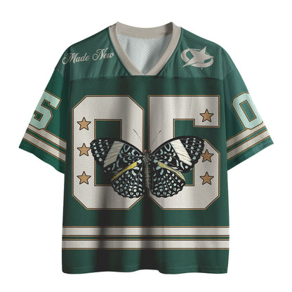 Made New Christian Green Mesh Jersey