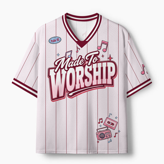 Made To Worship Christian Mesh Jersey