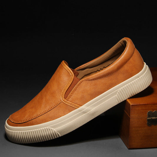 McKeen Leather Slip-On Shoes