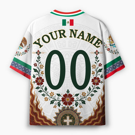 Personalized Mexico Do Not Afraid Christian Mesh Jersey