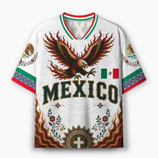 Personalized Mexico Do Not Afraid Christian Mesh Jersey