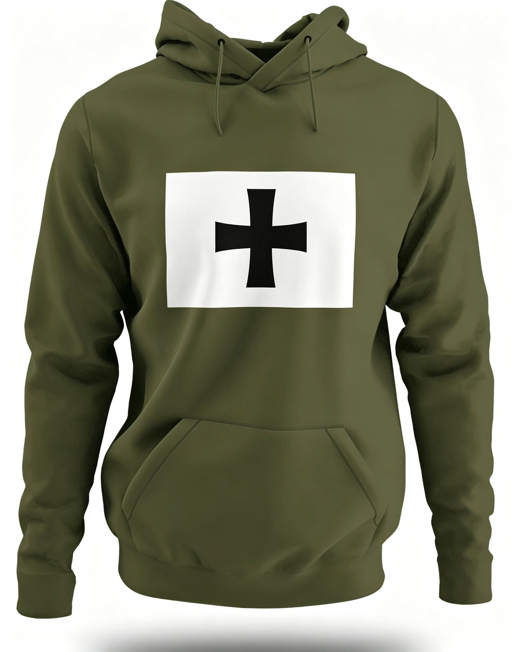 Military Disciplined Graphic Hoodie