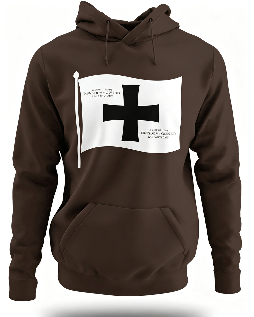 Military Disciplined Graphic Hoodie