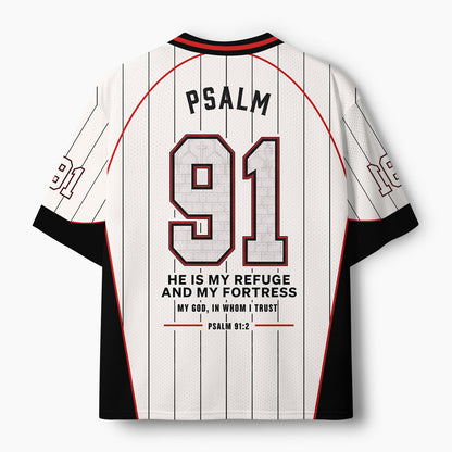 My Refuse I Will Not Fear Christian Mesh Jersey