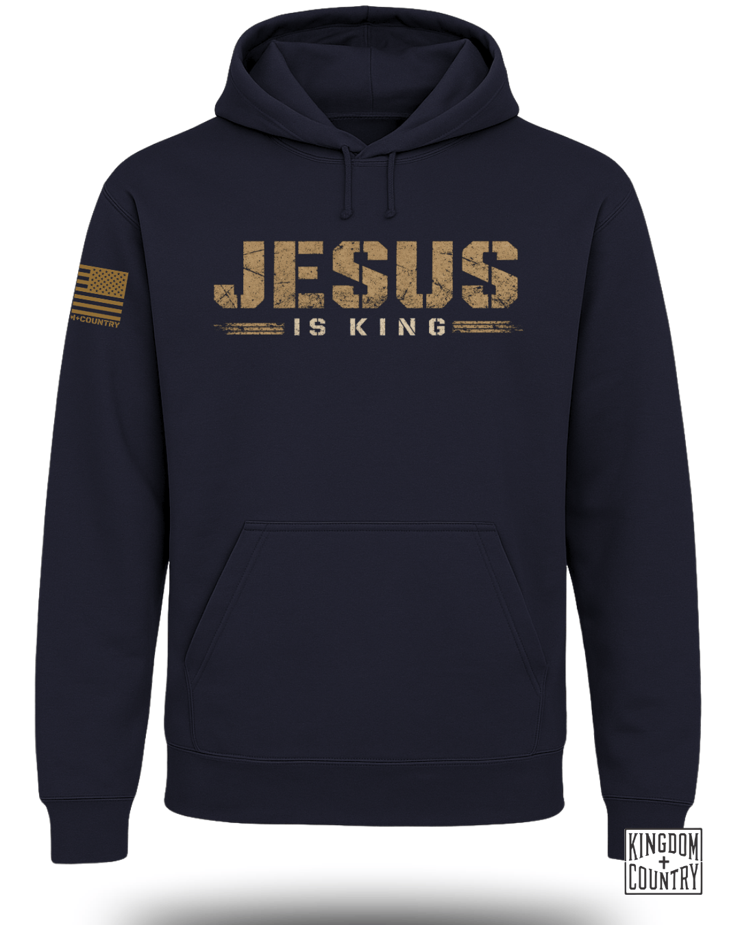 Jesus Is King Christian Hoodie