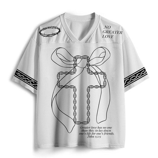 No Greater Love Christian Mesh Jersey