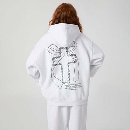 No Greater Love Christian Premium Fleece Hoodie Set