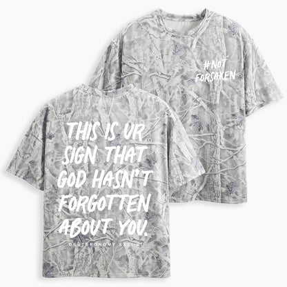 Not Forsaken Christian Camo T-Shirt