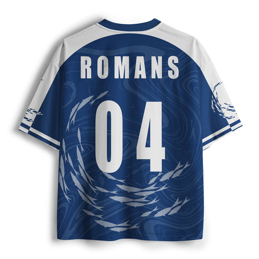 Not Lucky Simply Blessed Christian Mesh Jersey