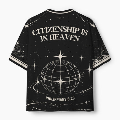 Not Of This World Citizenship Is In Heaven Christian Mesh Jersey
