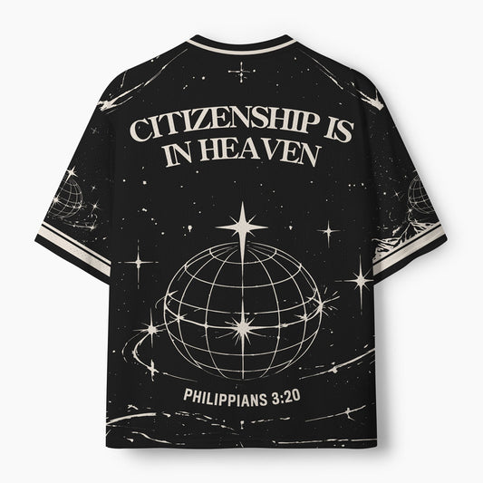 Not Of This World Citizenship Is In Heaven Christian Mesh Jersey