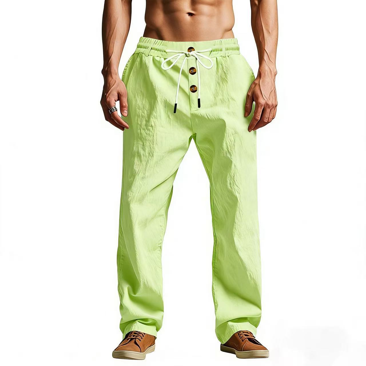 Men's Breathable Linen Casual Pants