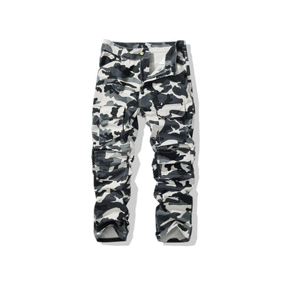 Men's Multi-Pocket Camouflage Cargo Pants