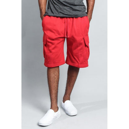 Men’s Casual Cargo Sweat Shorts