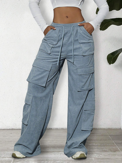 Women's Wide Leg Cargo Pants