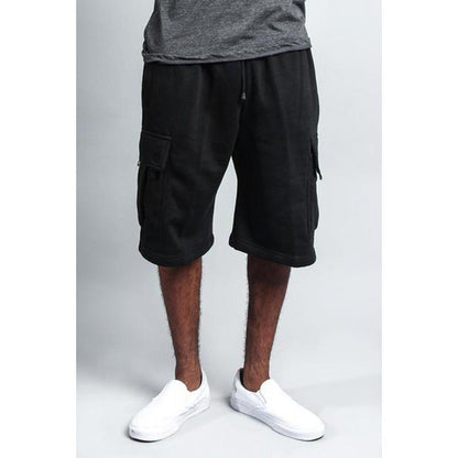 Men’s Casual Cargo Sweat Shorts