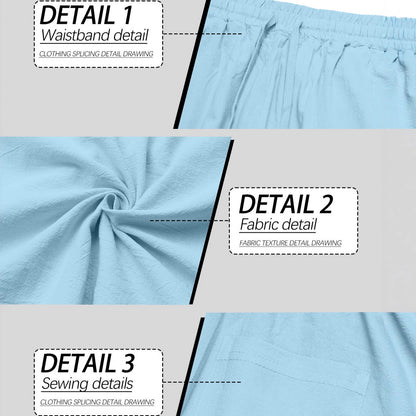 Men's Breathable Linen Casual Pants