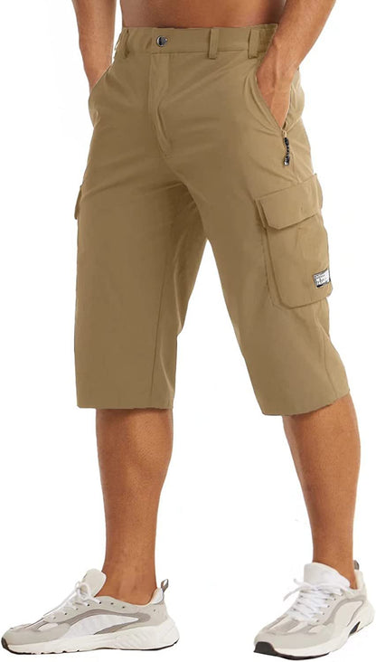 Men's Quick-Drying Tactical Multi-Pocket Cargo Shorts