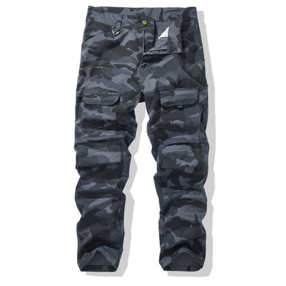 Men's Multi-Pocket Camouflage Cargo Pants