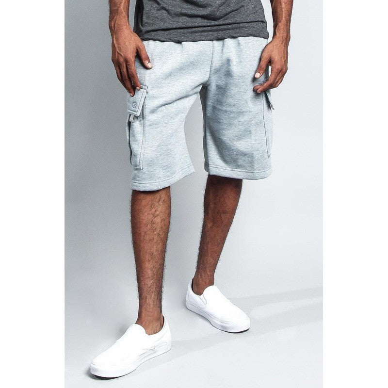 Men’s Casual Cargo Sweat Shorts